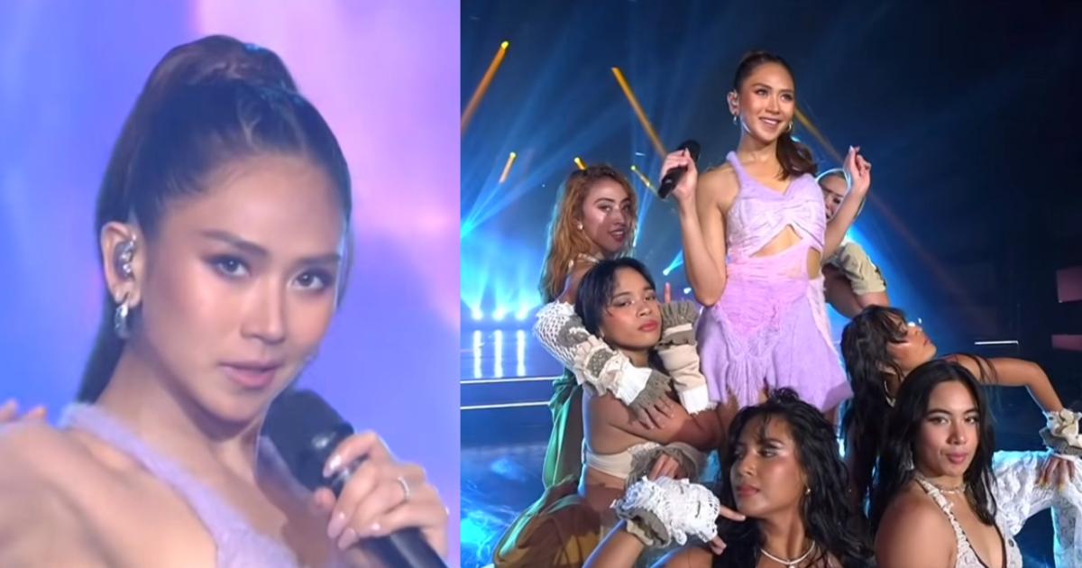 Sarah Geronimo gets noticed by Tyla after 'Water' performance